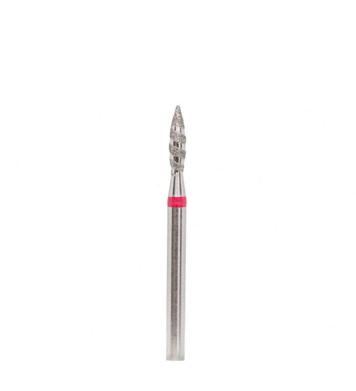 Fresa de diamante tornado rojo 0,23