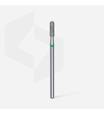 FRESA CON PUNTA DE DIAMANTE CILINDRO REDONDEADO VERDE - DIAMETRO 2,3 MM / PIEZA DE TRABAJO 8 MM