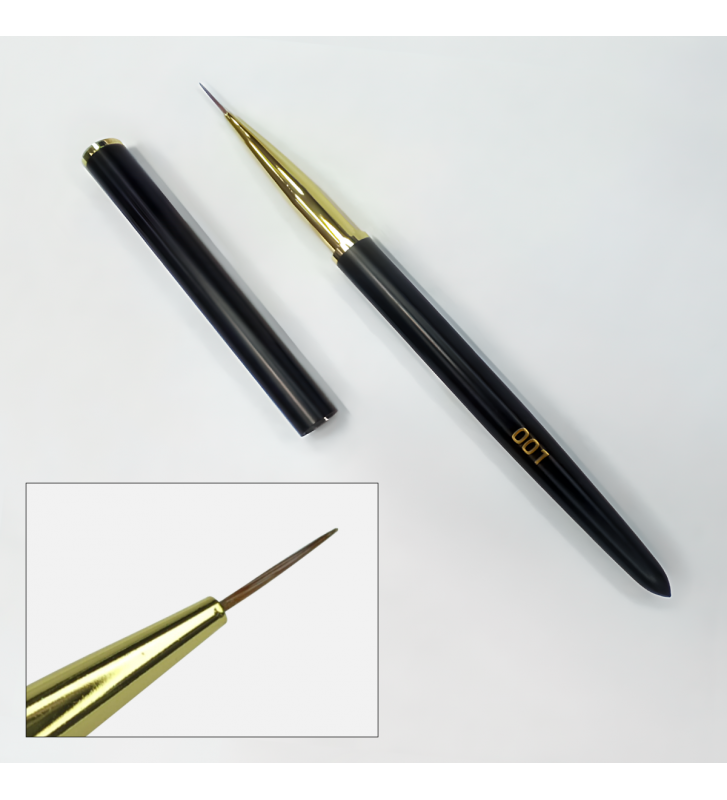 F.O.X Nail Art Brush 001 "Liner" (corto)